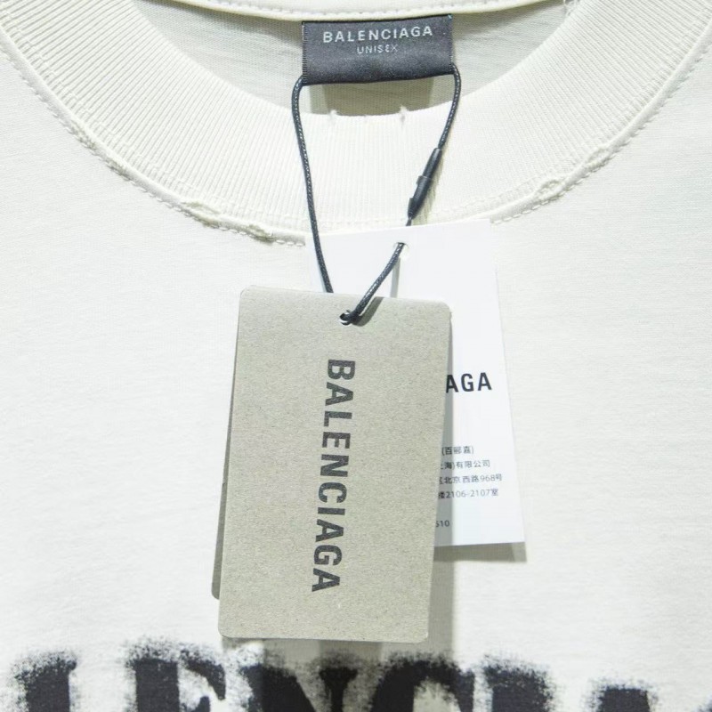BLCG Blurred Slogan Short Sleeves