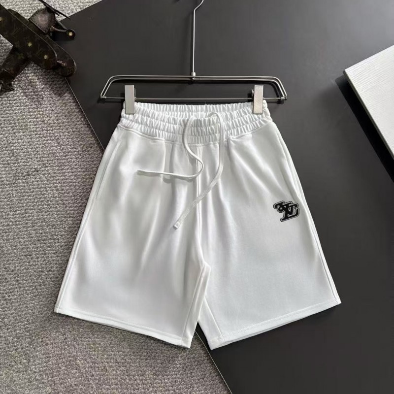 LV spring and summer new elastic casual washed loose shorts