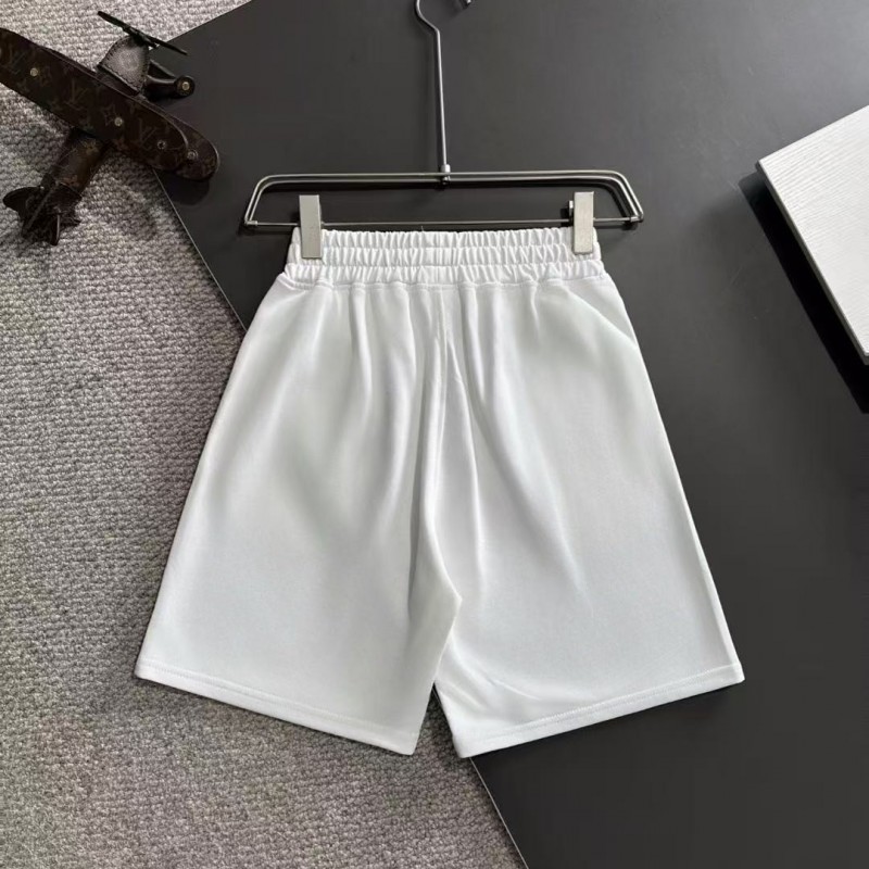 LV spring and summer new elastic casual washed loose shorts