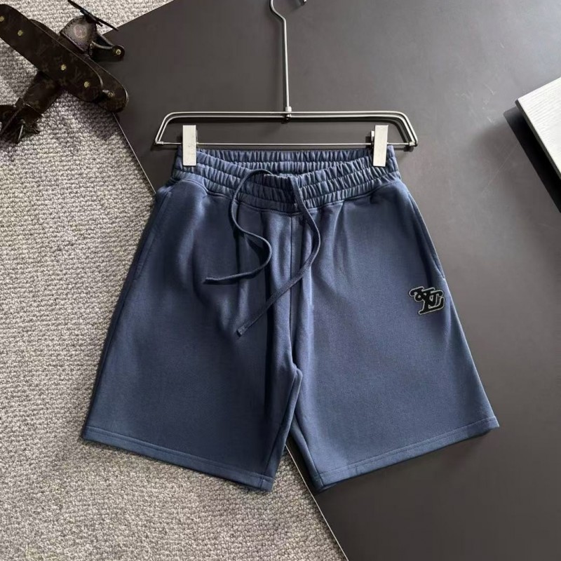 LV spring and summer new elastic casual washed loose shorts