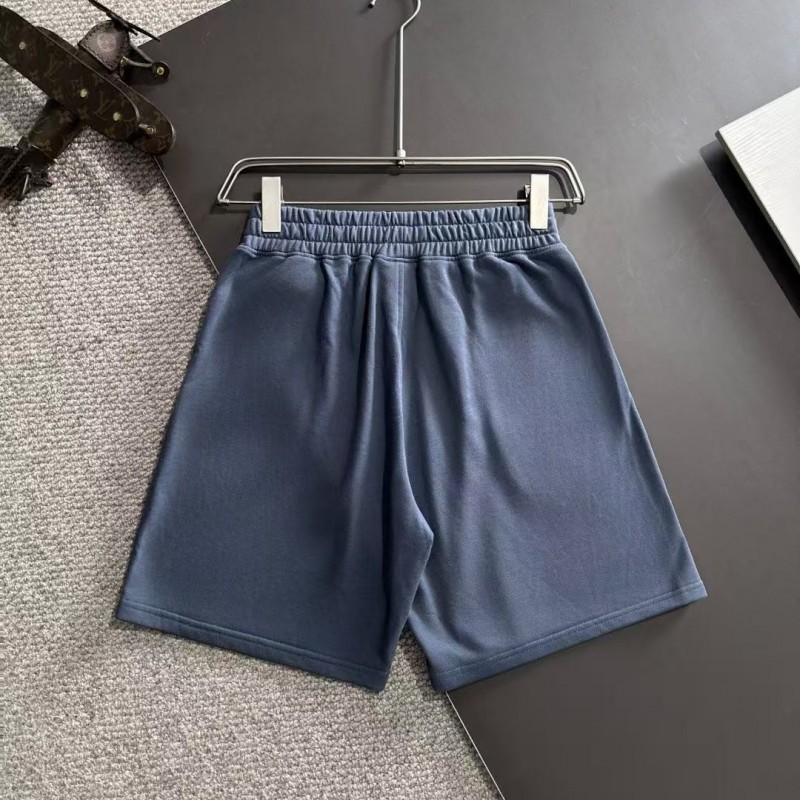 LV spring and summer new elastic casual washed loose shorts