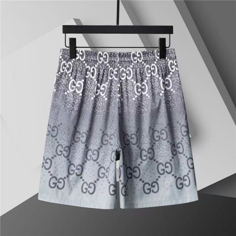 G*u*i 2025 spring and summer new classic logo beach shorts