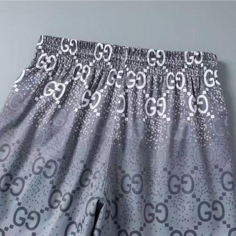 G*u*i 2025 spring and summer new classic logo beach shorts