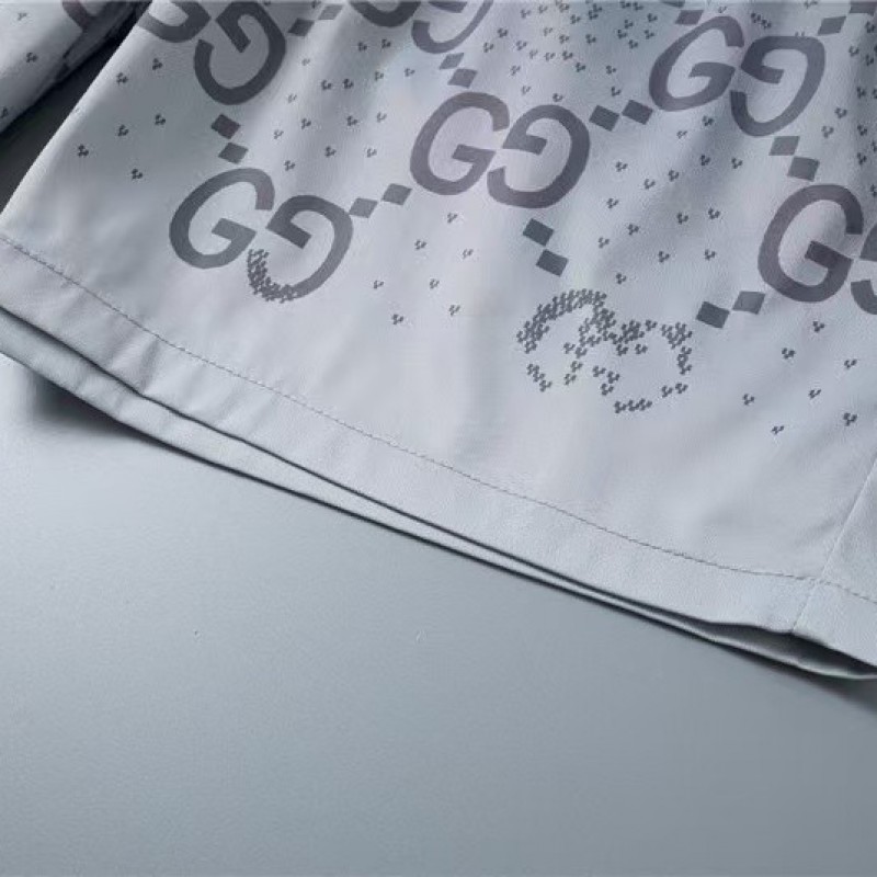 G*u*i 2025 spring and summer new classic logo beach shorts