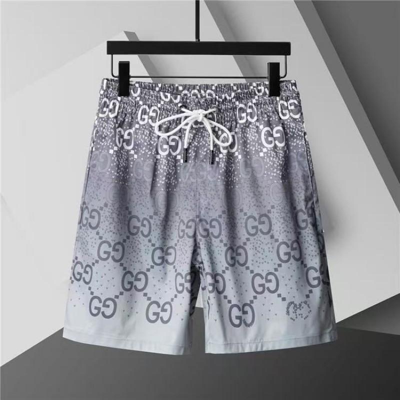 G*u*i 2025 spring and summer new classic logo beach shorts