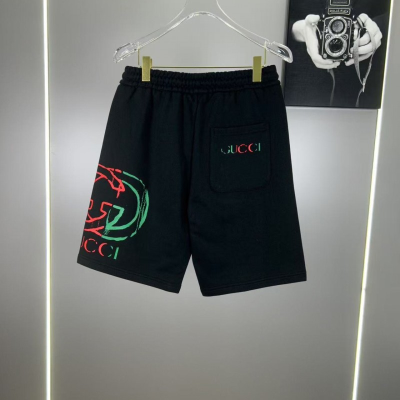 G*u*i side print classic logo shorts