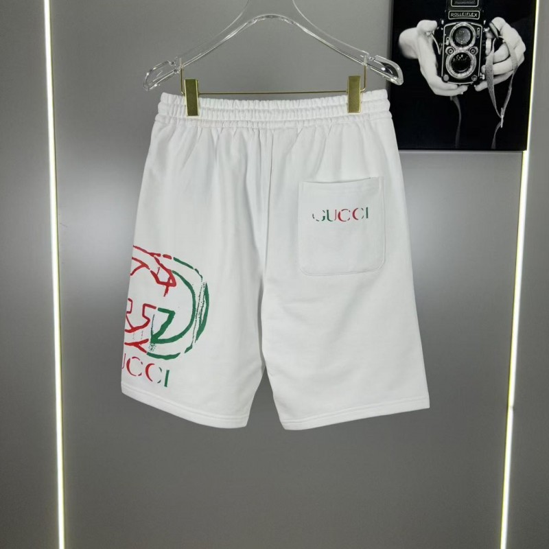 G*u*i side print classic logo shorts