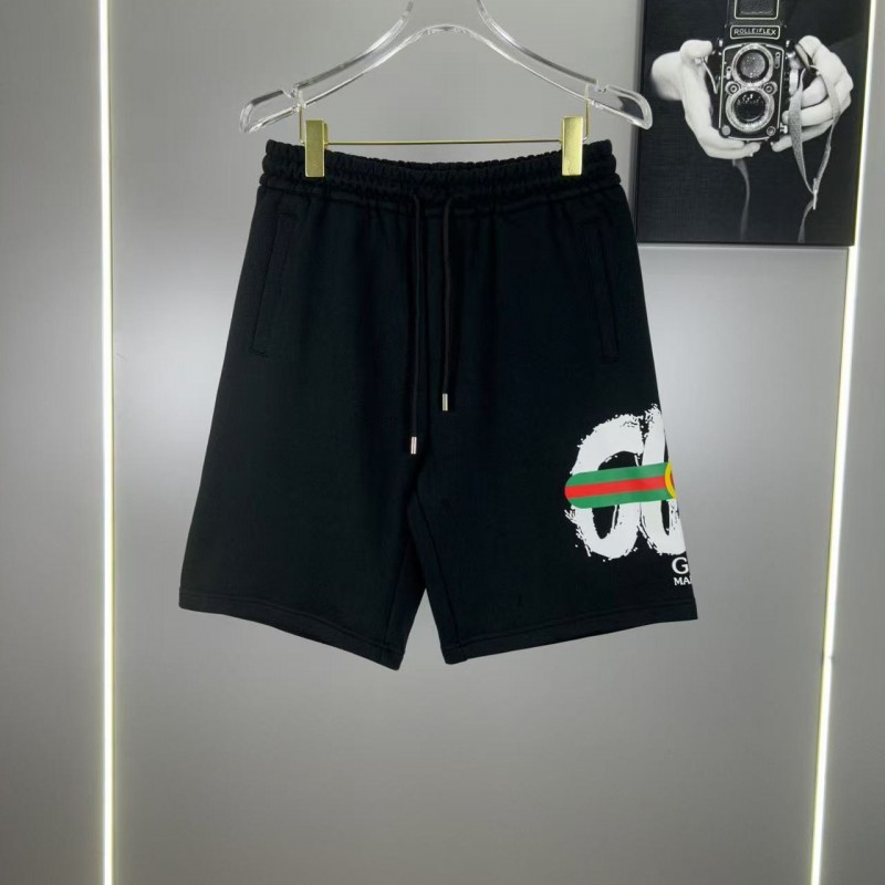 G*u*i side print classic logo shorts