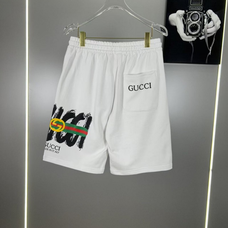 G*u*i side print classic logo shorts