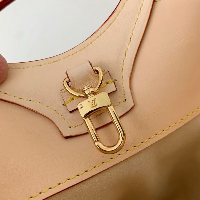 New RIVAGE BB white tri-color handbag M14680, 18*7*12cm