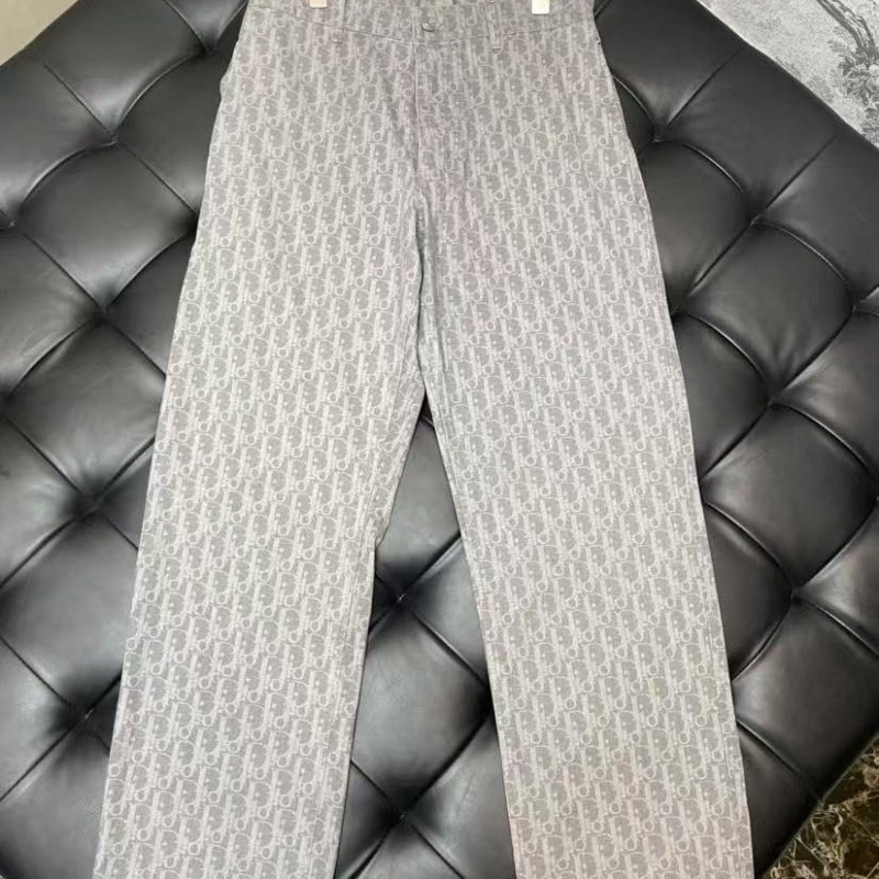 D*0r printed work jeans