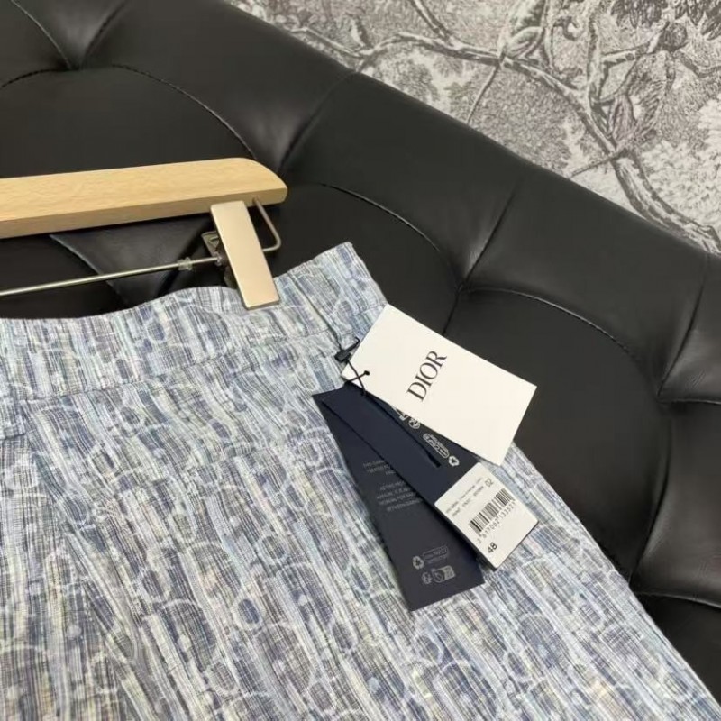 D*0r all over print jeans blue