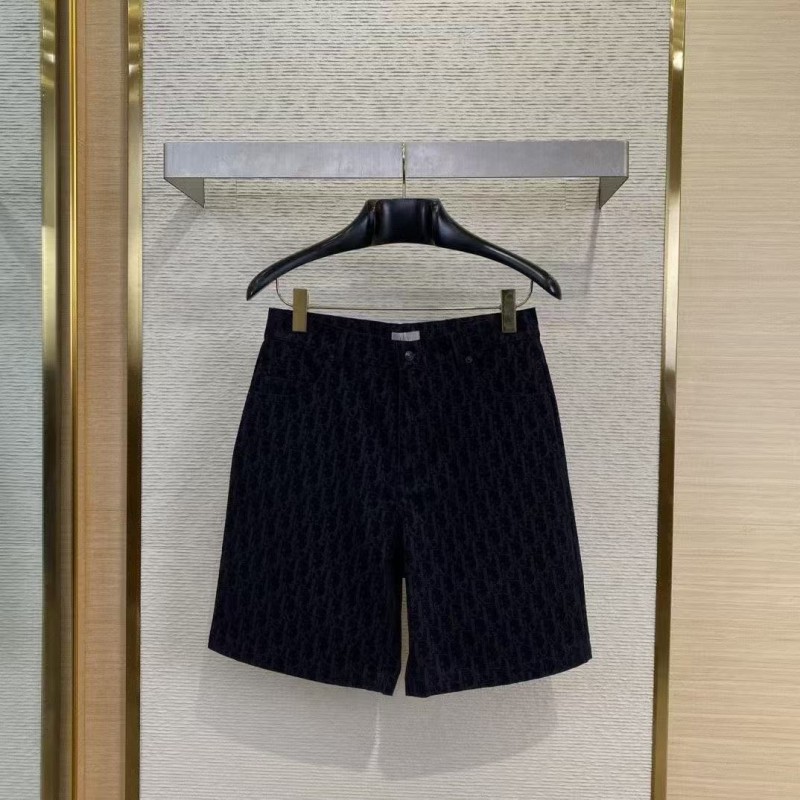 D*0r Snake Year Limited Edition Embroidered Dark Pattern Shorts