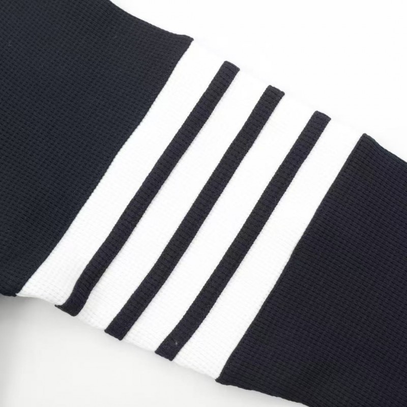 Thom Browne waffle crewneck sweatshirt