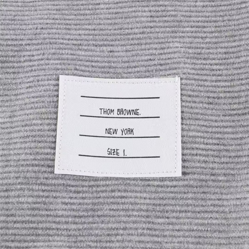 Thom Browne ripple crewneck sweatshirt