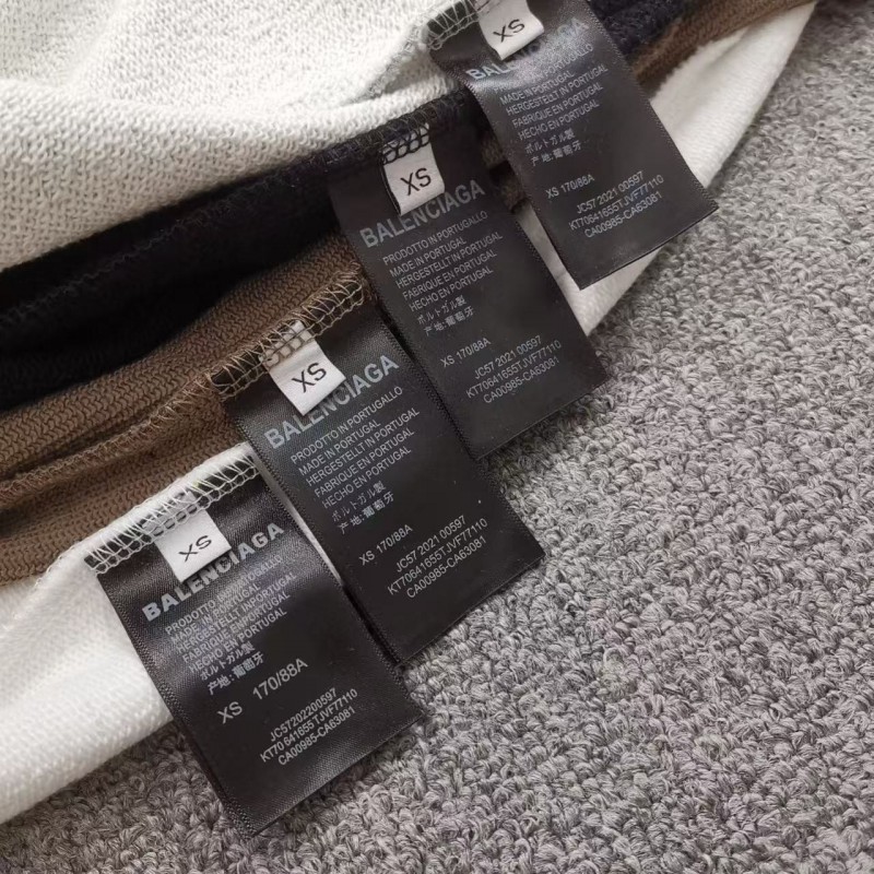 Ba*len*cia*ga Embroidered Cotton Shorts