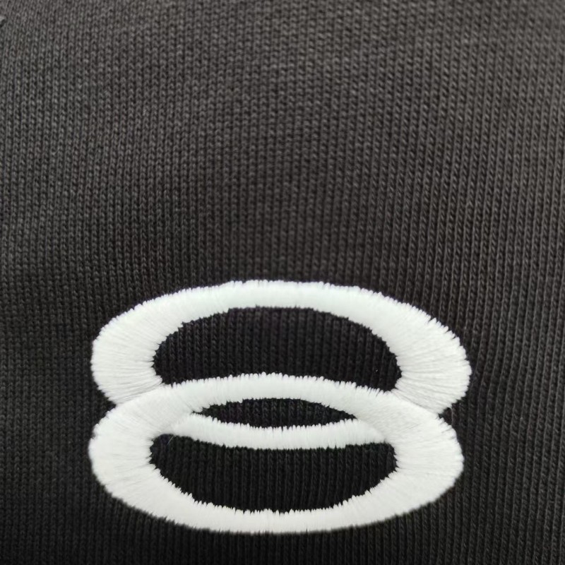 Ba*len*cia*ga new double ring embroidered shorts