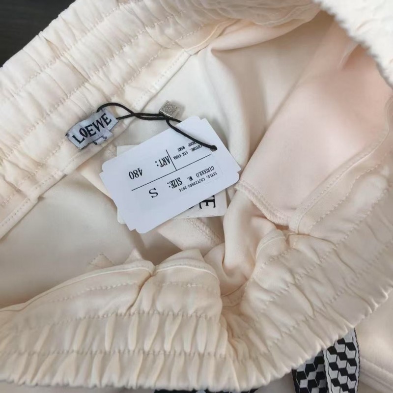L0ew* latest casual patchwork shorts