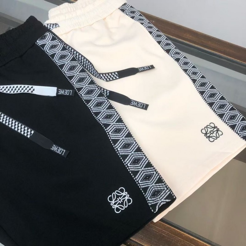 L0ew* latest casual patchwork shorts