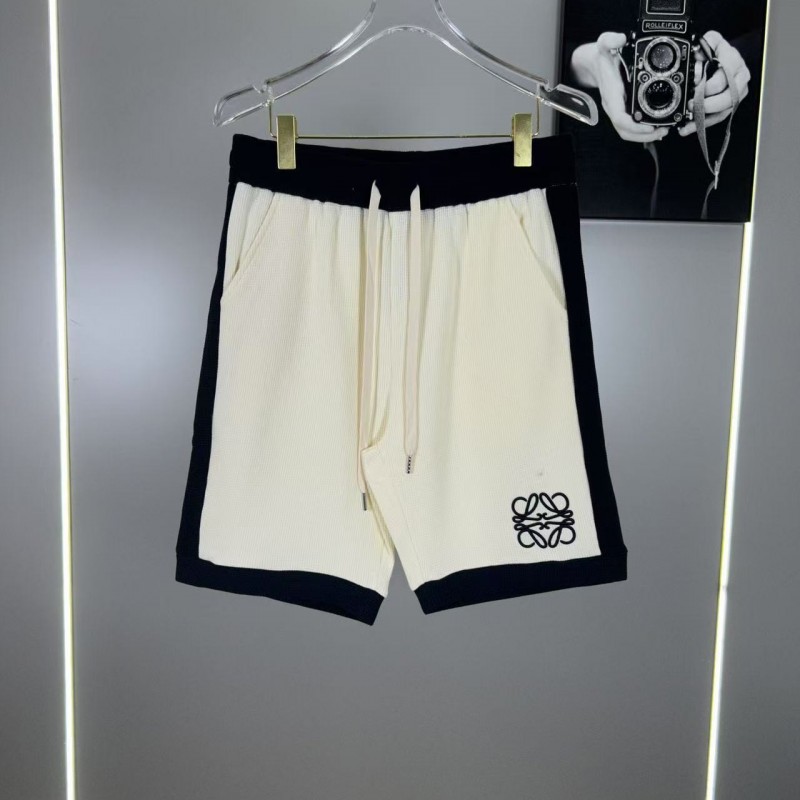L0ew* latest casual patchwork shorts