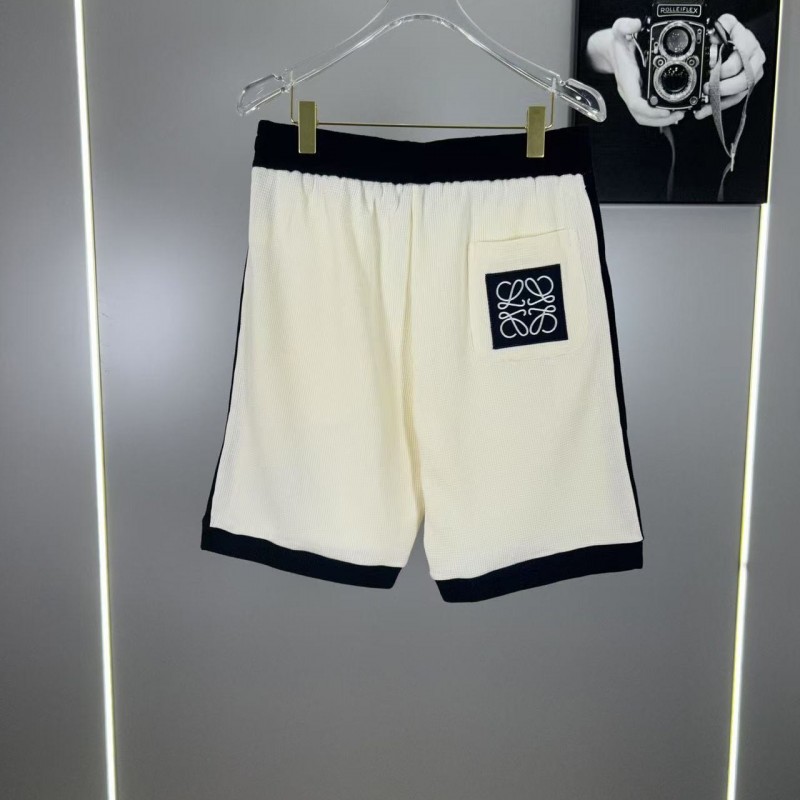 L0ew* latest casual patchwork shorts