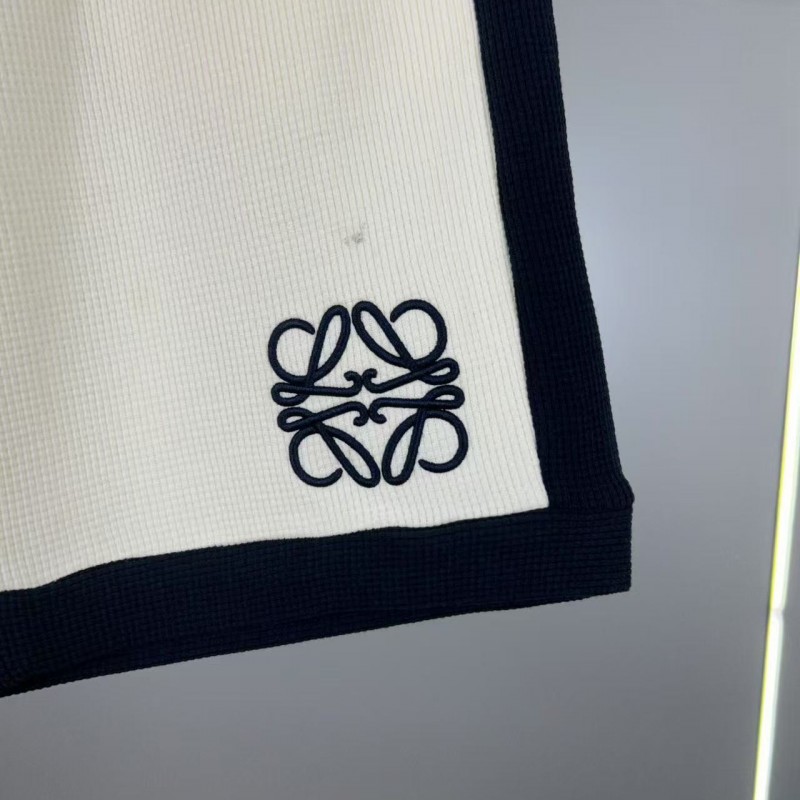 L0ew* latest casual patchwork shorts