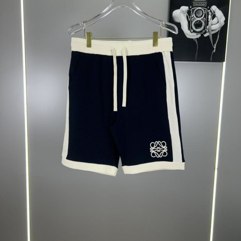 L0ew* latest casual patchwork shorts