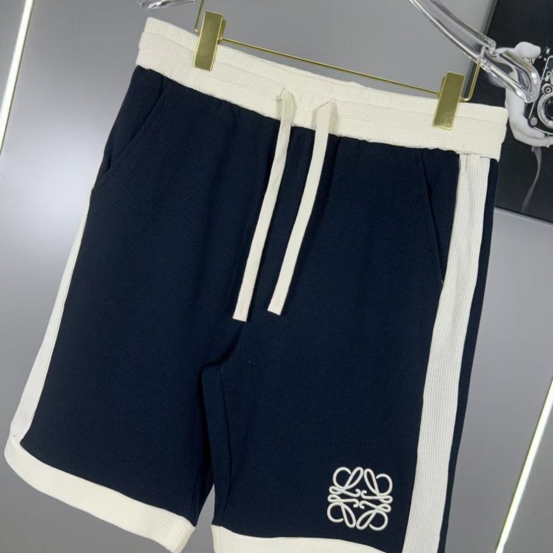L0ew* latest casual patchwork shorts