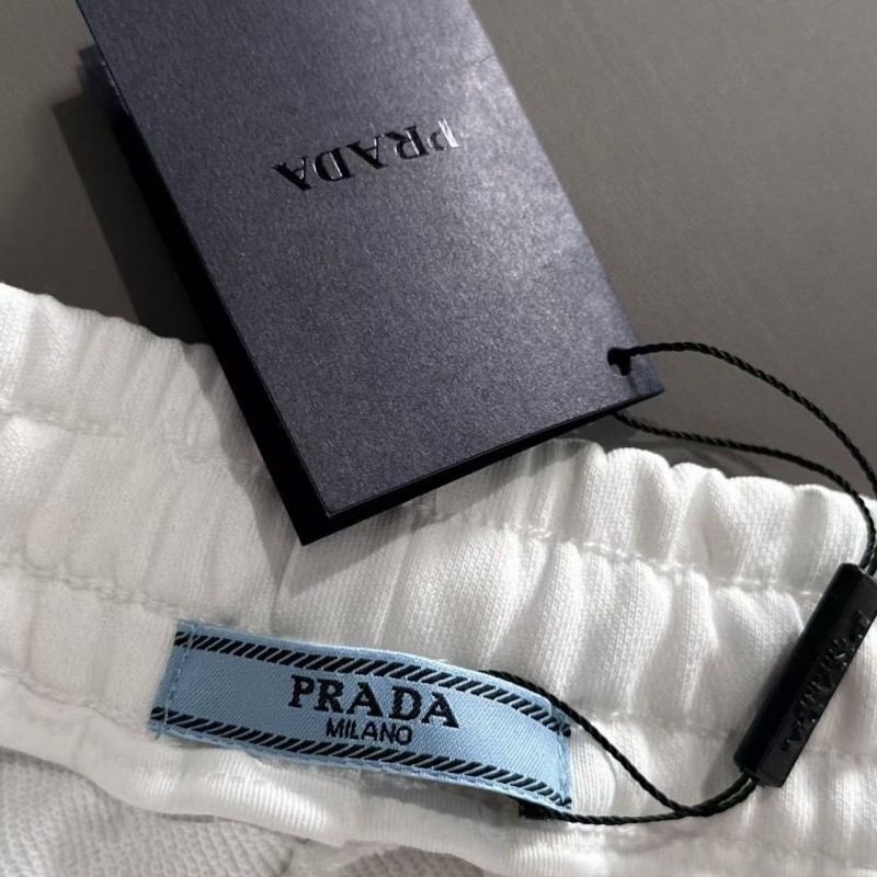 Pra*a woven pocket custom triangle logo