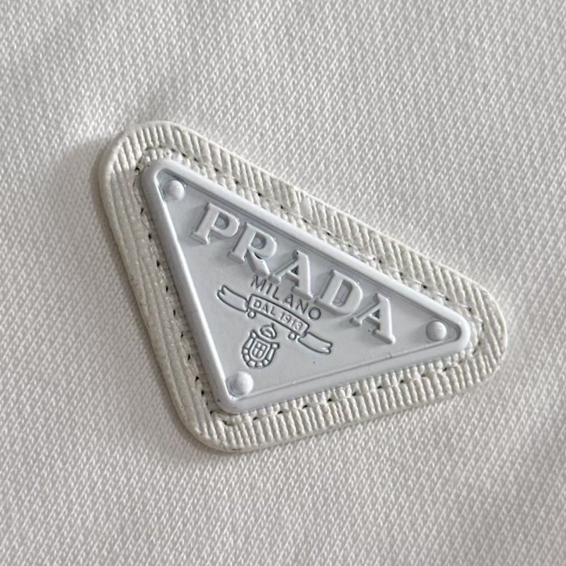 Pra*a woven pocket custom triangle logo