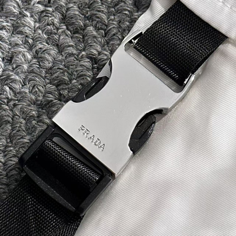 Pra*a woven pocket custom triangle logo