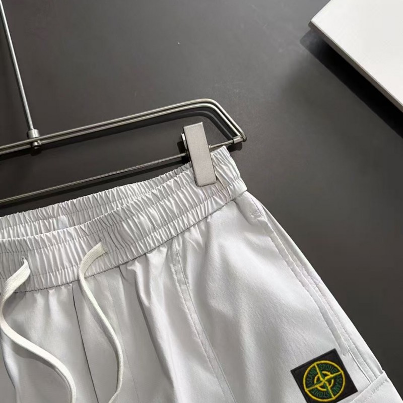 Stone Island 2025 Spring and Summer New Elastic Casual Shorts