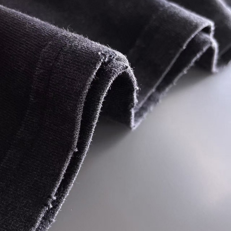 Pra*a 2025 new round neck T-shirt