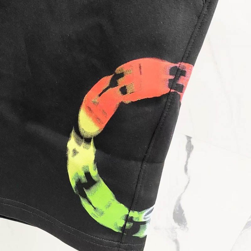 Givenchy tailored space cotton shorts