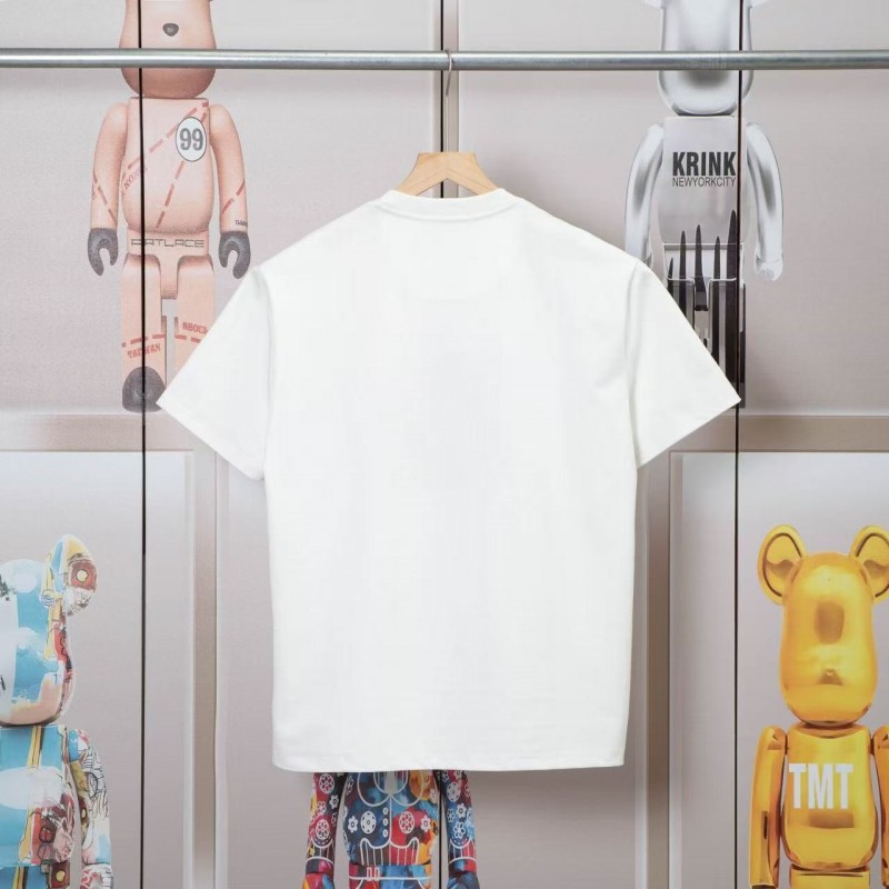 F**di 2025 Spring and Summer New Embroidered Casual Short Sleeves