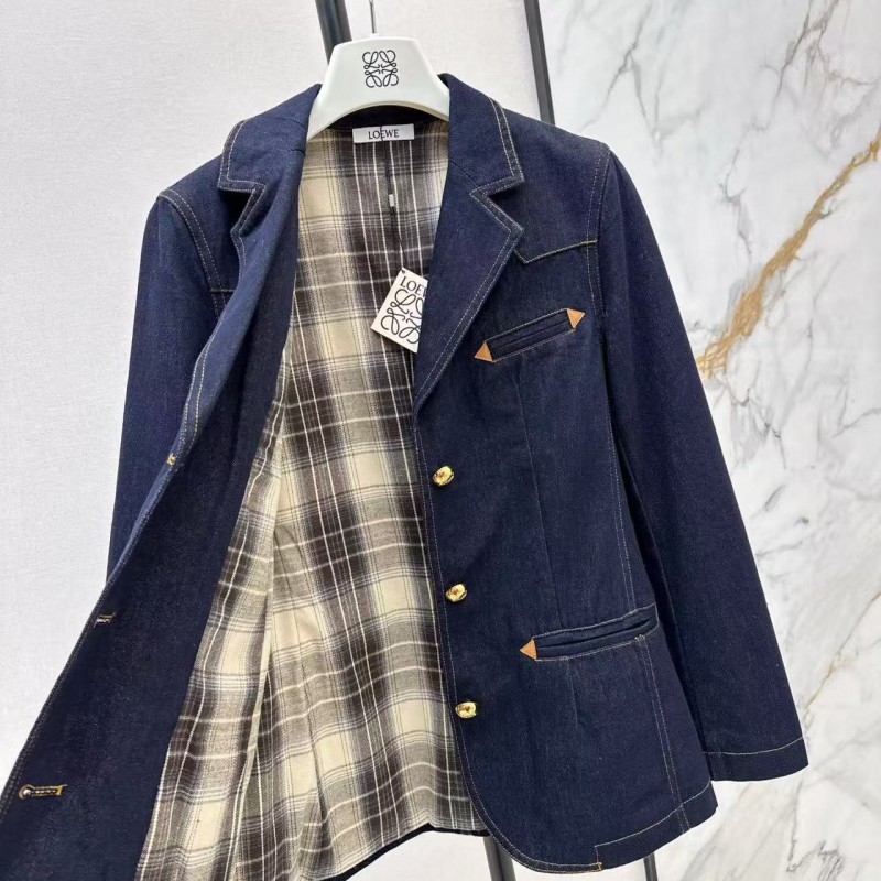 L0ew* SpringSummer New Vintage Denim Women