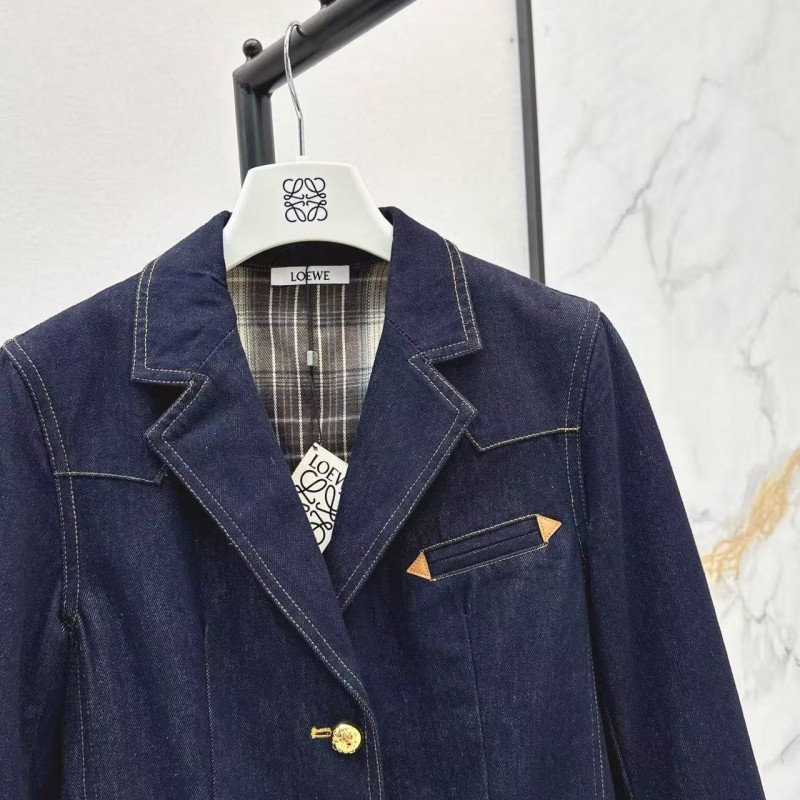 L0ew* SpringSummer New Vintage Denim Women