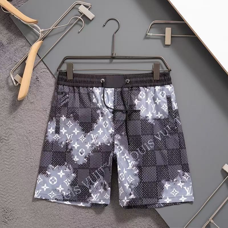 LV 2025 new top-grade quick-drying fabric beach swimming shorts