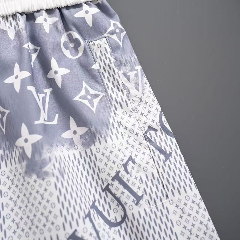 LV 2025 new top-grade quick-drying fabric beach swimming shorts