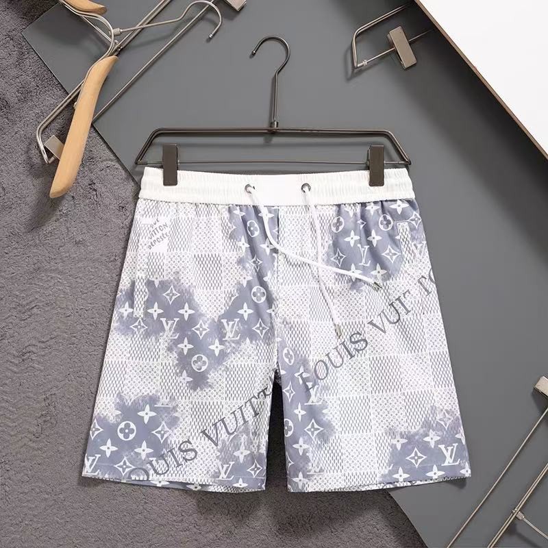 LV 2025 new top-grade quick-drying fabric beach swimming shorts