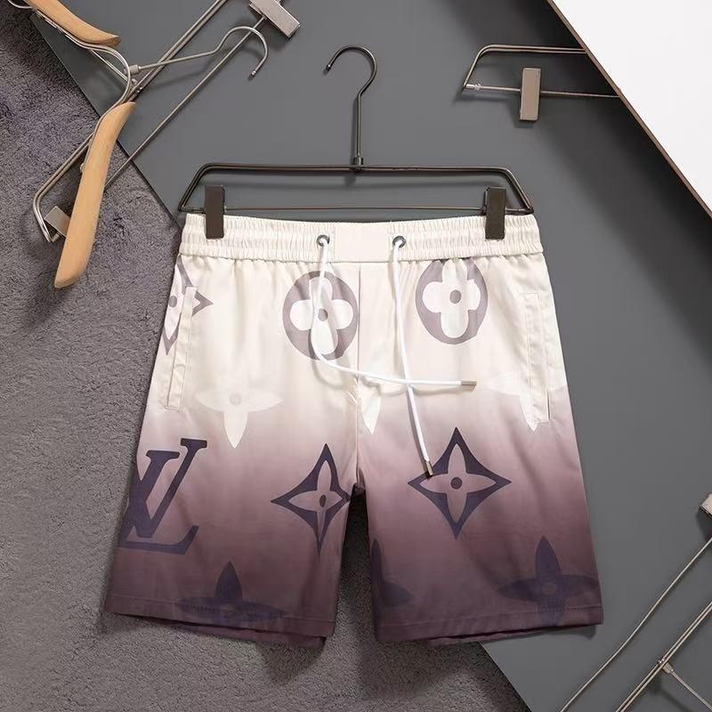 LV 2025 new top-grade quick-drying fabric beach swimming shorts