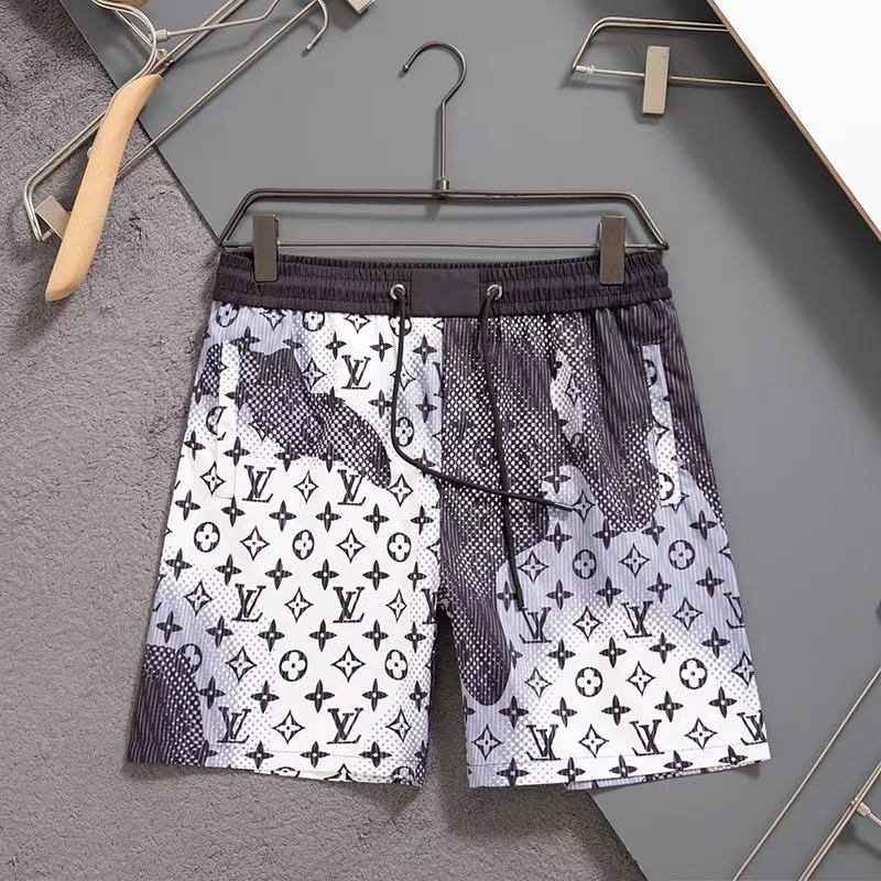 LV 2025 new top-grade quick-drying fabric beach swimming shorts