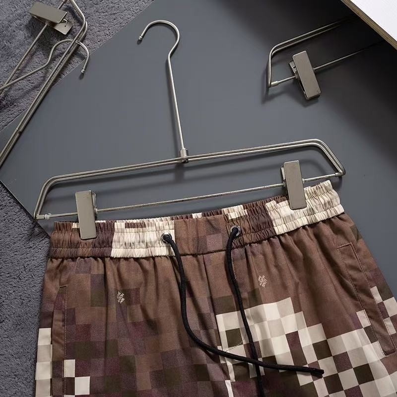 LV 2025 new top-grade quick-drying fabric beach swimming shorts