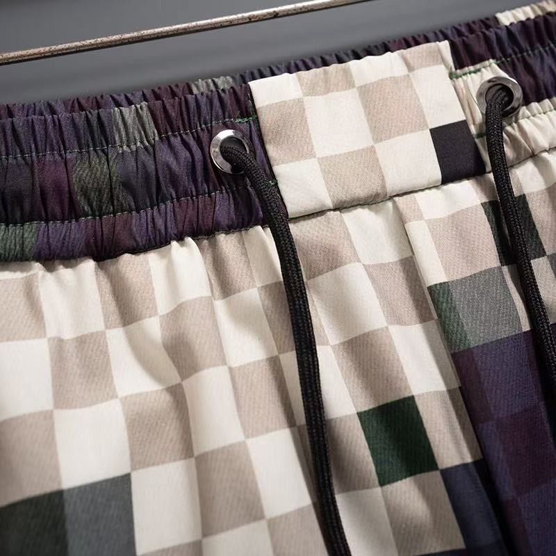 LV 2025 new top-grade quick-drying fabric beach swimming shorts