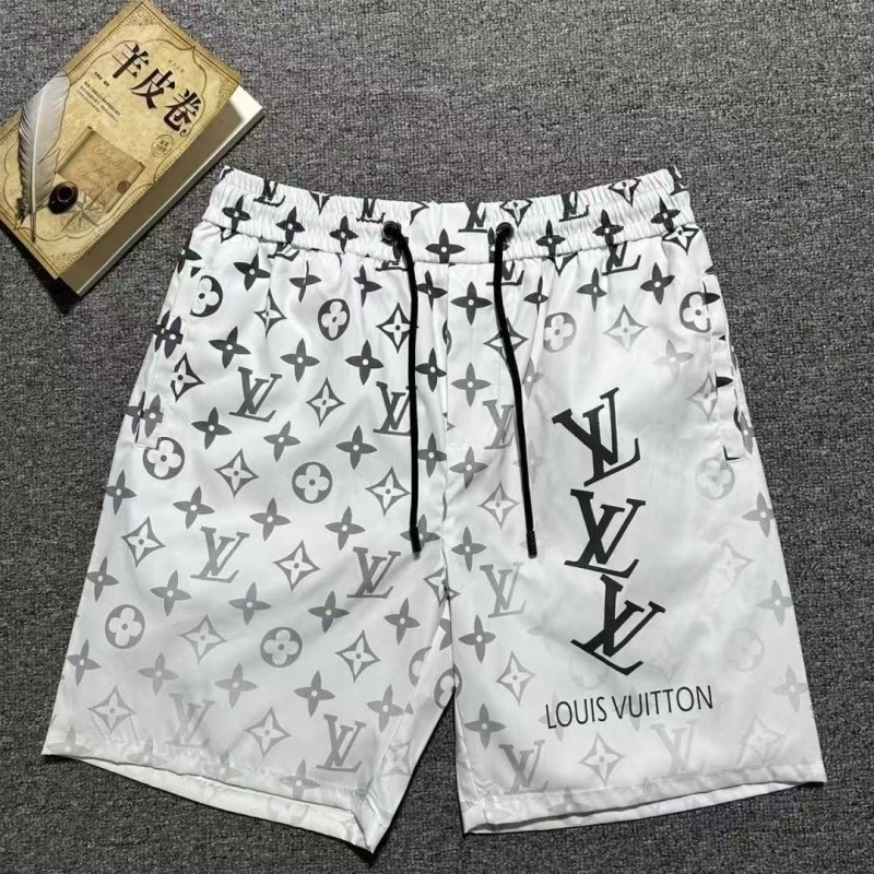 LV 2025 new top-grade quick-drying fabric beach swimming shorts