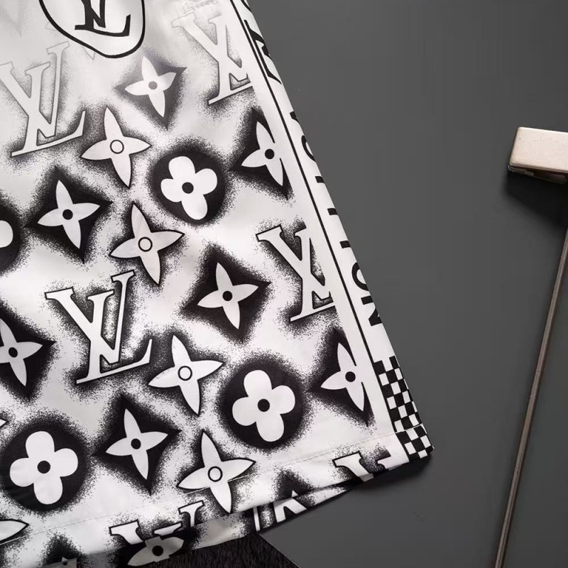 LV 2025 new top-grade quick-drying fabric beach swimming shorts