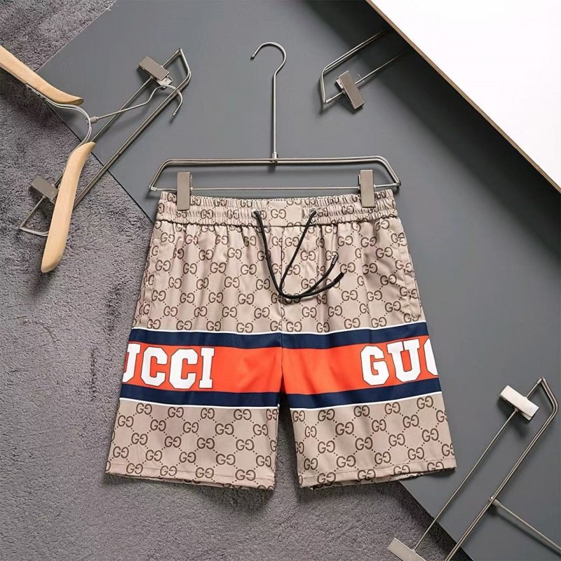 G*u*i 2025 new top-grade quick-drying fabric beach swimming shorts