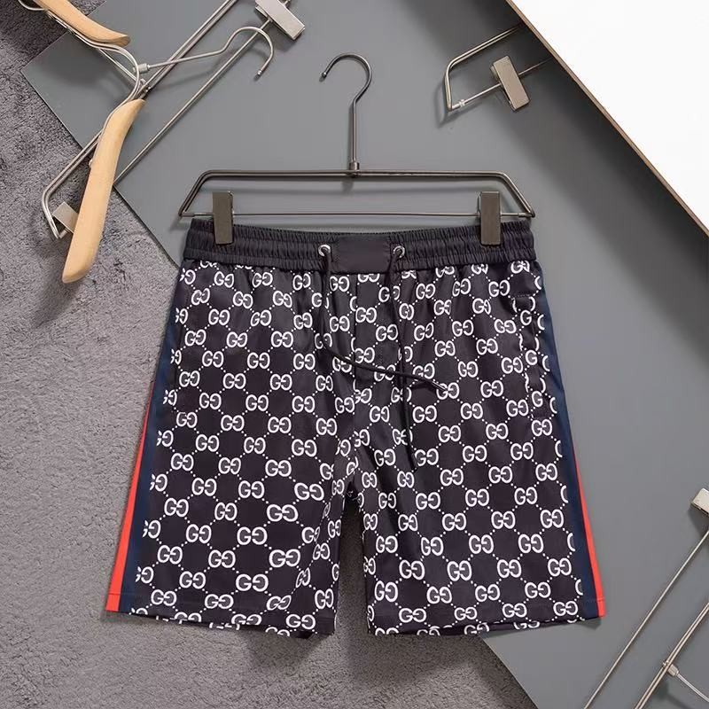 G*u*i 2025 new top-grade quick-drying fabric beach swimming shorts