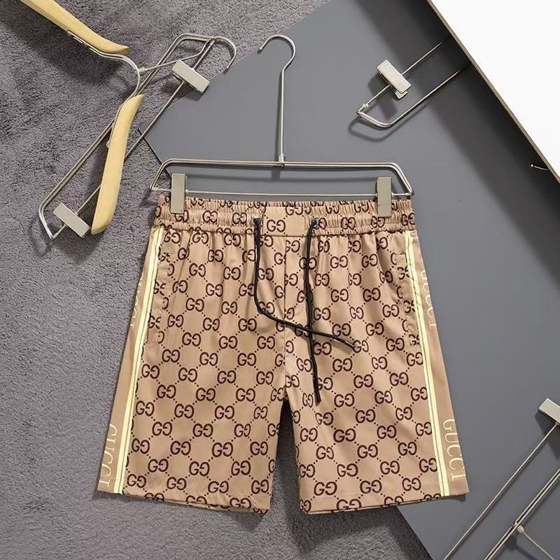 G*u*i 2025 new top-grade quick-drying fabric beach swimming shorts