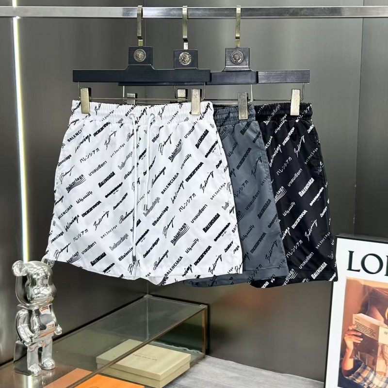 Ba*len*cia*ga 2025 new top-grade quick-drying fabric beach swimming shorts